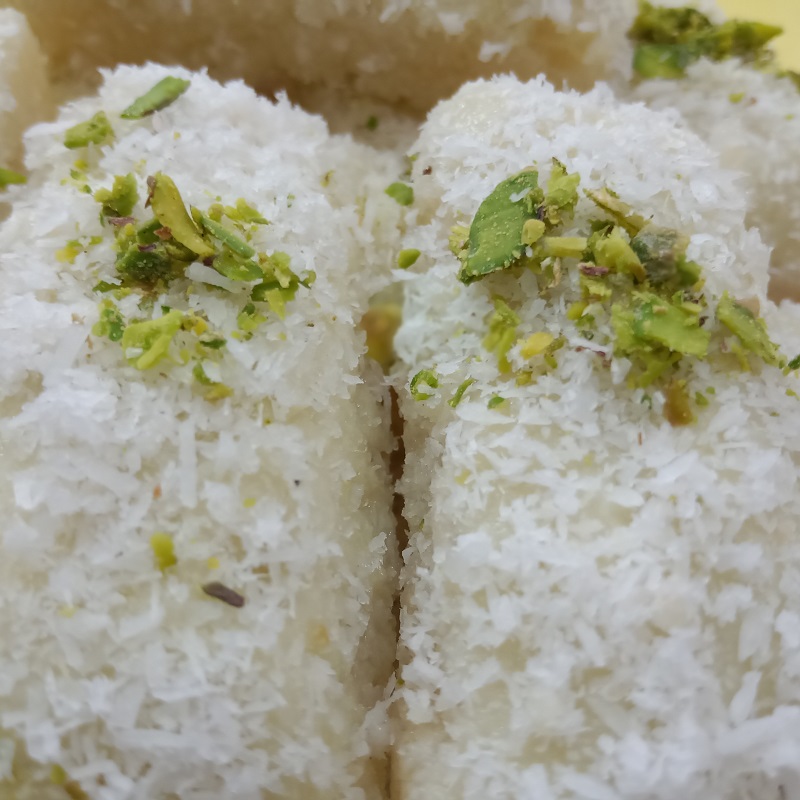 Coconut-Barfi